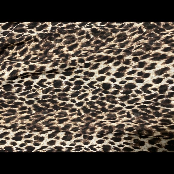 Forever 21 Leopard Waterfall Skirt - Picture 3 of 3